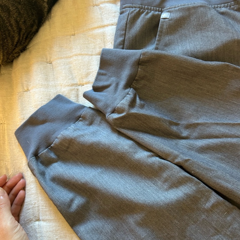 Figs Gray Track Pants - Picture 4 of 5